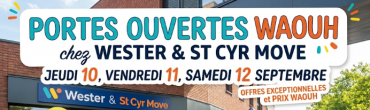 Prix WAOUH & Portes Ouvertes chez Wester & St Cyr Move ! (10, 11 & 12 Septembre)