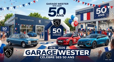 LE GARAGE WESTER 50 ANS